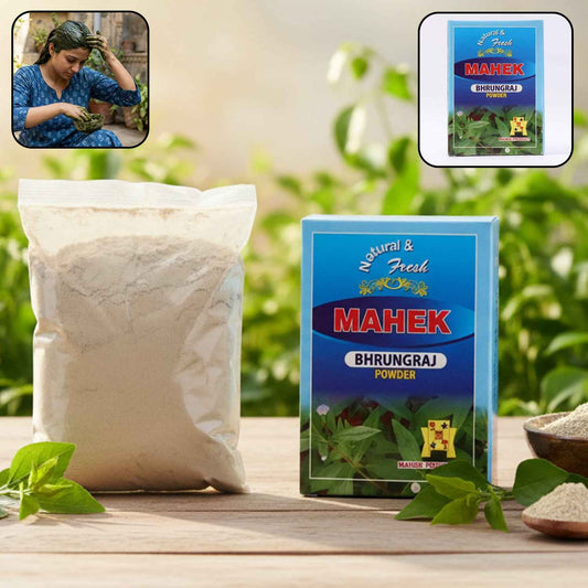 Natural Bhringraj Powder For Traditional Hair Care 80 Gm
