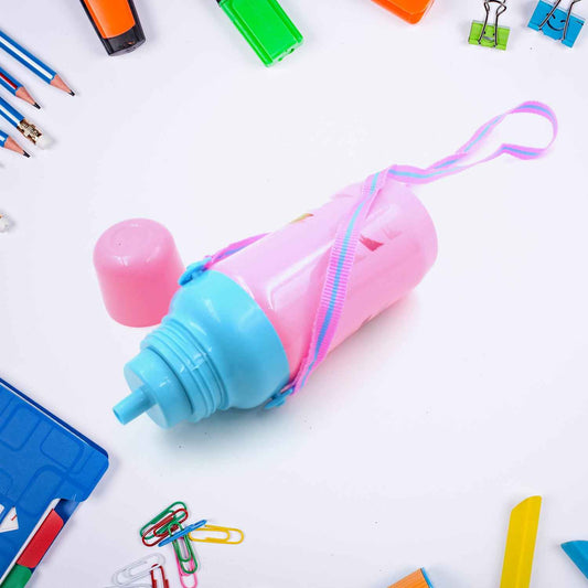 0398 Plastic Sports Insulated Water Bottle With Dori Straw Easy To Carry High Quality Water Bottle Bpa-free Leak-proof For Kids School For Fridge Office Sports School Gym Yoga (1 Pc 500ml)