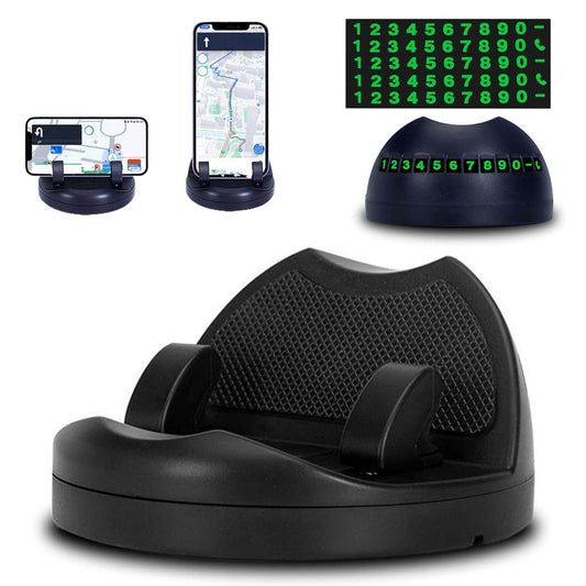 2 In 1 Car Anti-slip Mat Phone Holder Non Slip Sticky Phone Mount Holder (1 Set) - Best Deals at BeSh Deals®