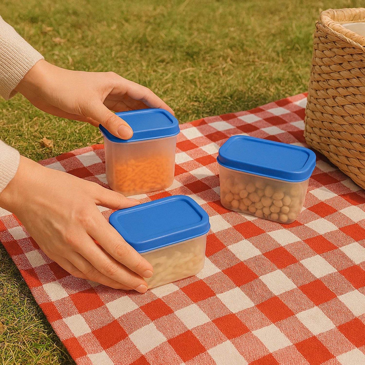 Apex Glory Plastic Storage Container Box Set (4 Pc) - Best Deals at BeSh Deals®