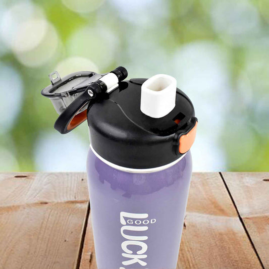 Stainless Steel Water Bottles Approx 600ml (Mix Design Color 1 Pc)