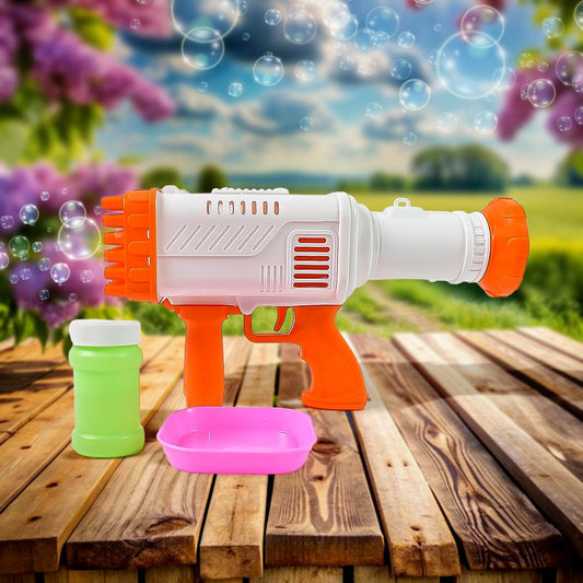 36 Holes Big Rechargeable Powerful Machine Bubble Gun Toys (1 Set) - Best Deals at BeSh Deals®