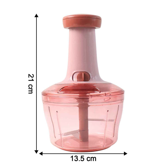 Apex Smart Manual Vegetable Fruit Chopper With 800 Ml Capacity
