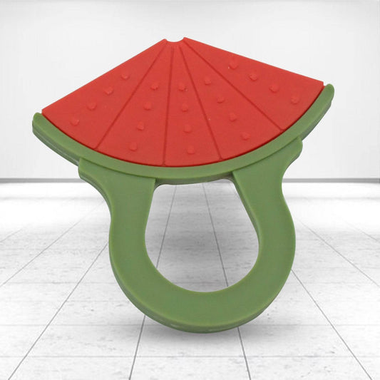 Baby Silicone Teether Fruit Teether For Toddlers100 Food Grade Silicone Teether Non-toxic Latex Free Suitable For Kids Above 3 Months - Grapes Banana Watermelon (1 Pc ) - Best Deals at BeSh Deals®