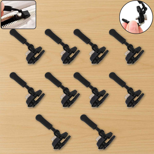 Portable Universal Detachable Zipper Slider (10 Pc Big)