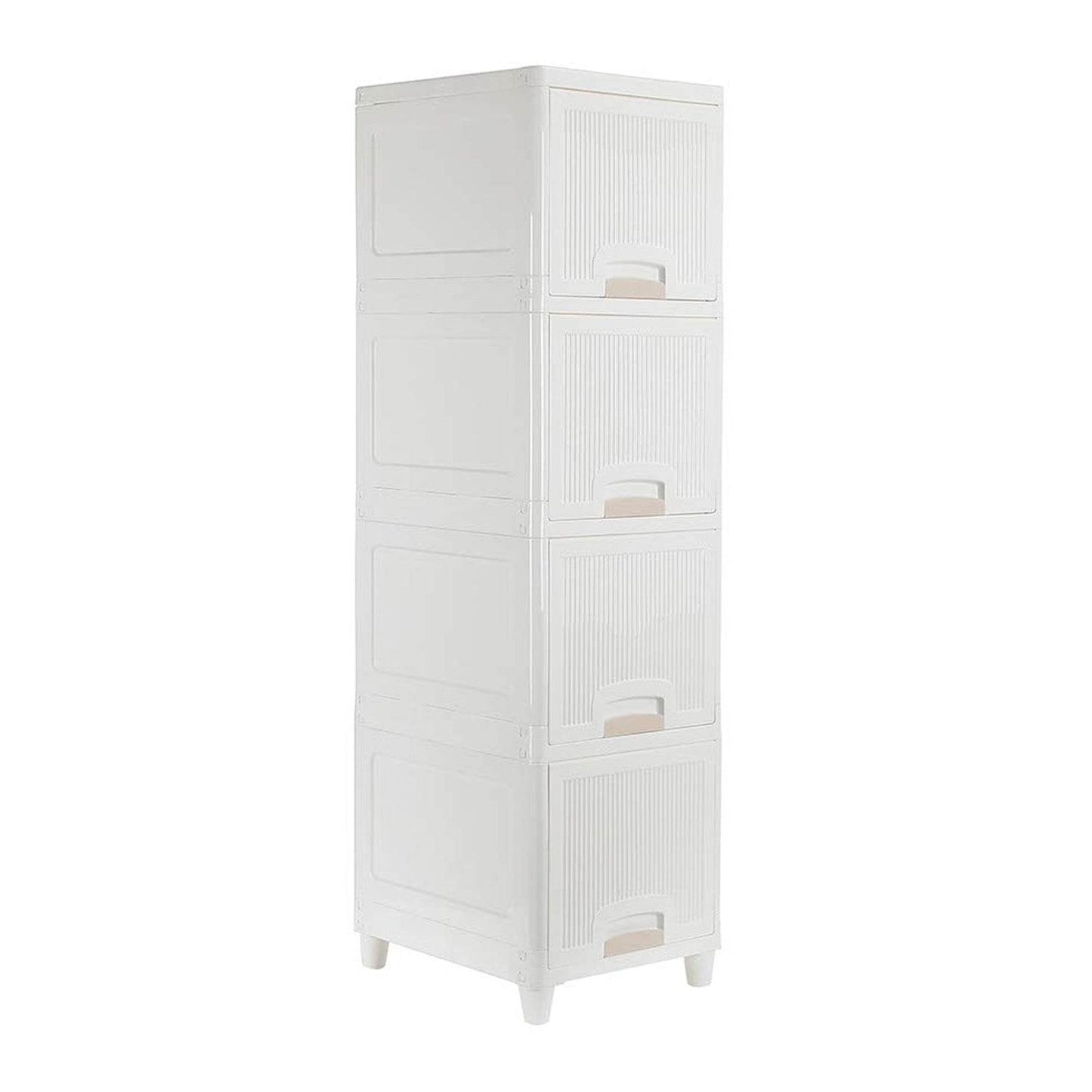 Multipurpose Storage Cabinet Storage Solutions Plastic Drawers  Multi Layer Wardrobe Storage Drawers  Foldable Multipurpose Drawer Units For Kitchen Bathroom Bedroom Cloth (4 Layer) - Best Deals at BeSh Deals®