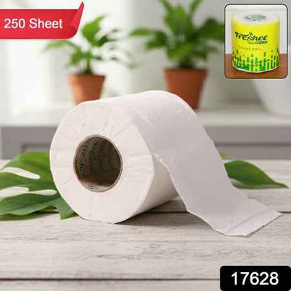 Freshee Ultra-soft 2-ply Toilet Roll  250 Sheets Per Roll (10x10 Cm)