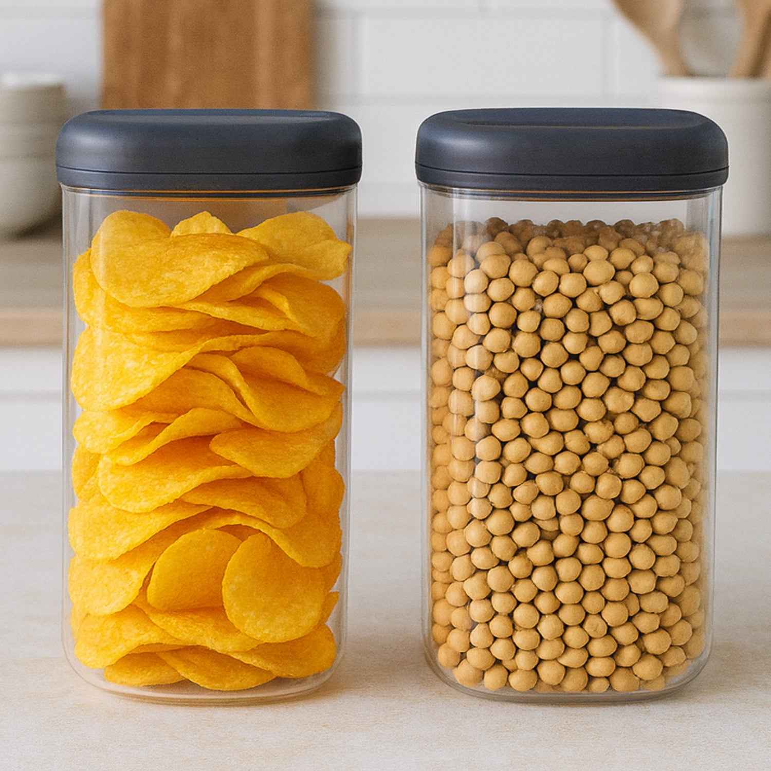 Supermom Airtight Kitchen Storage Containers  (2 Pc Set  1500 Ml)