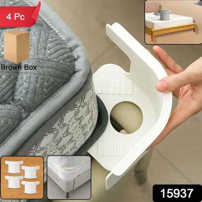 Plastic Bed Sheet Holders For Mattress (4 Pc Set)