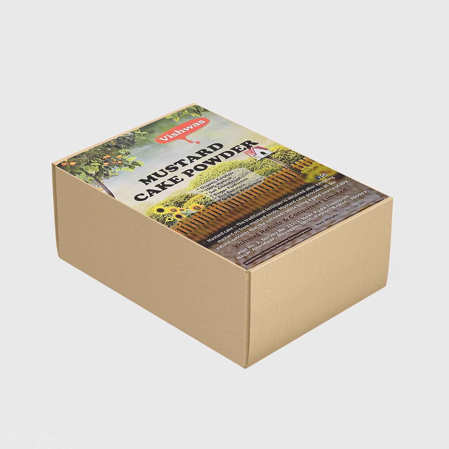 Mustard Cake Fertilizer For Plants 900gm