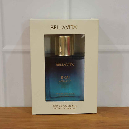 Bellavita Premium Skai Aquatic Eau De Cologne Perfume 100 Ml