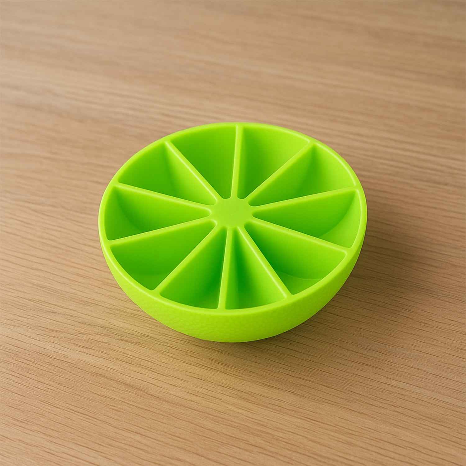 Lemon Shape Flexible Silicone Ice Cube Tray 8 Slot Round Ice Mold (1 Pc) - BeSh Deals®