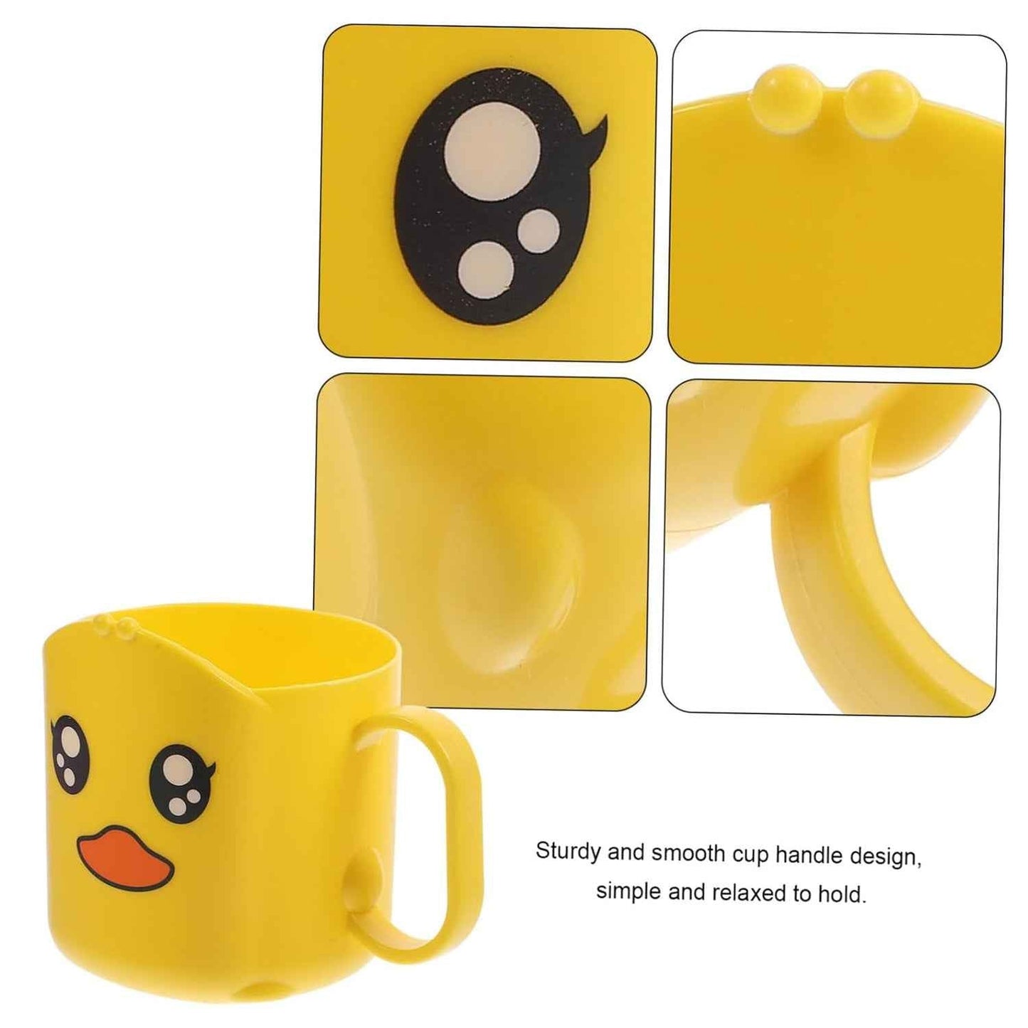 Multipurpose Cartoon Plastic Cup Toothbrush Cups (1 Pc) - BeSh Deals®
