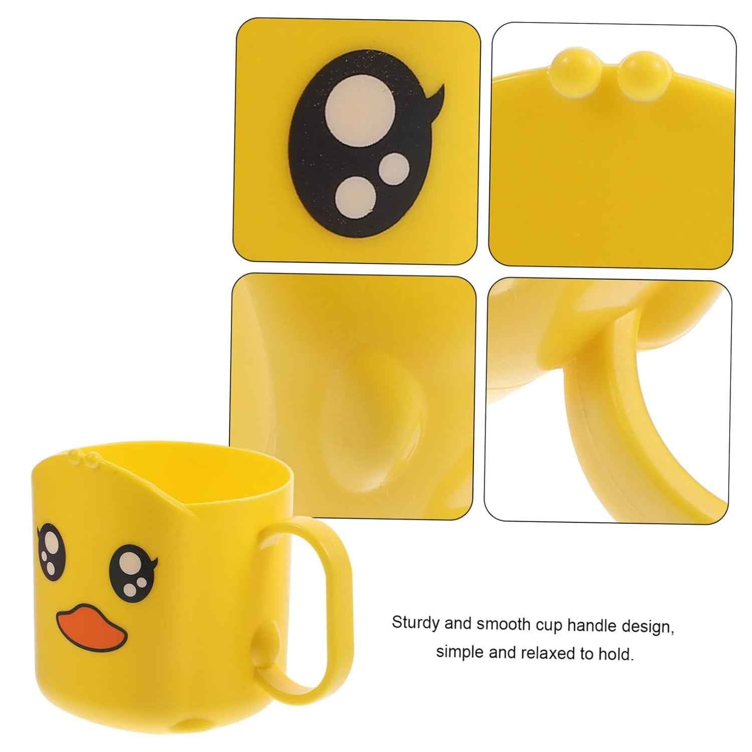 Multipurpose Cartoon Plastic Cup Toothbrush Cups (1 Pc) - BeSh Deals®