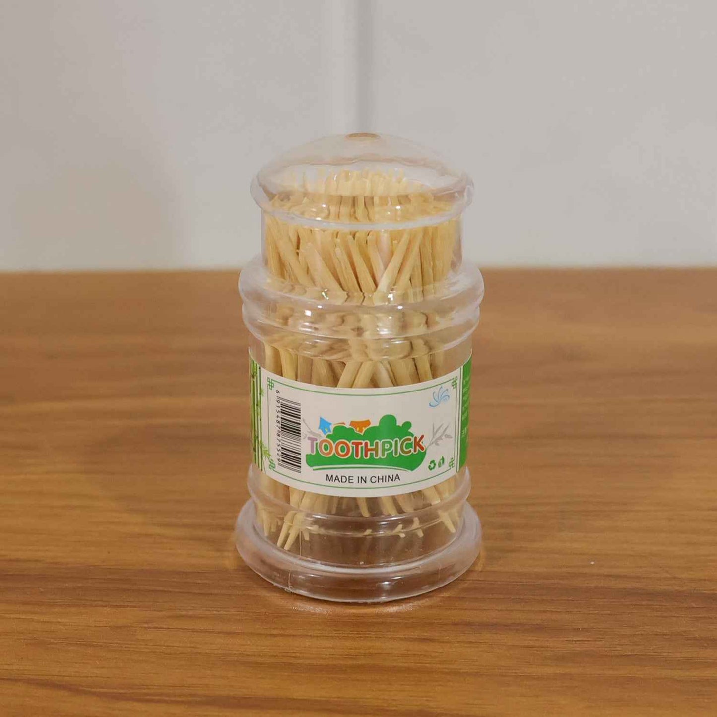 Premium Wooden Toothpick Jar Pack (1 Set)