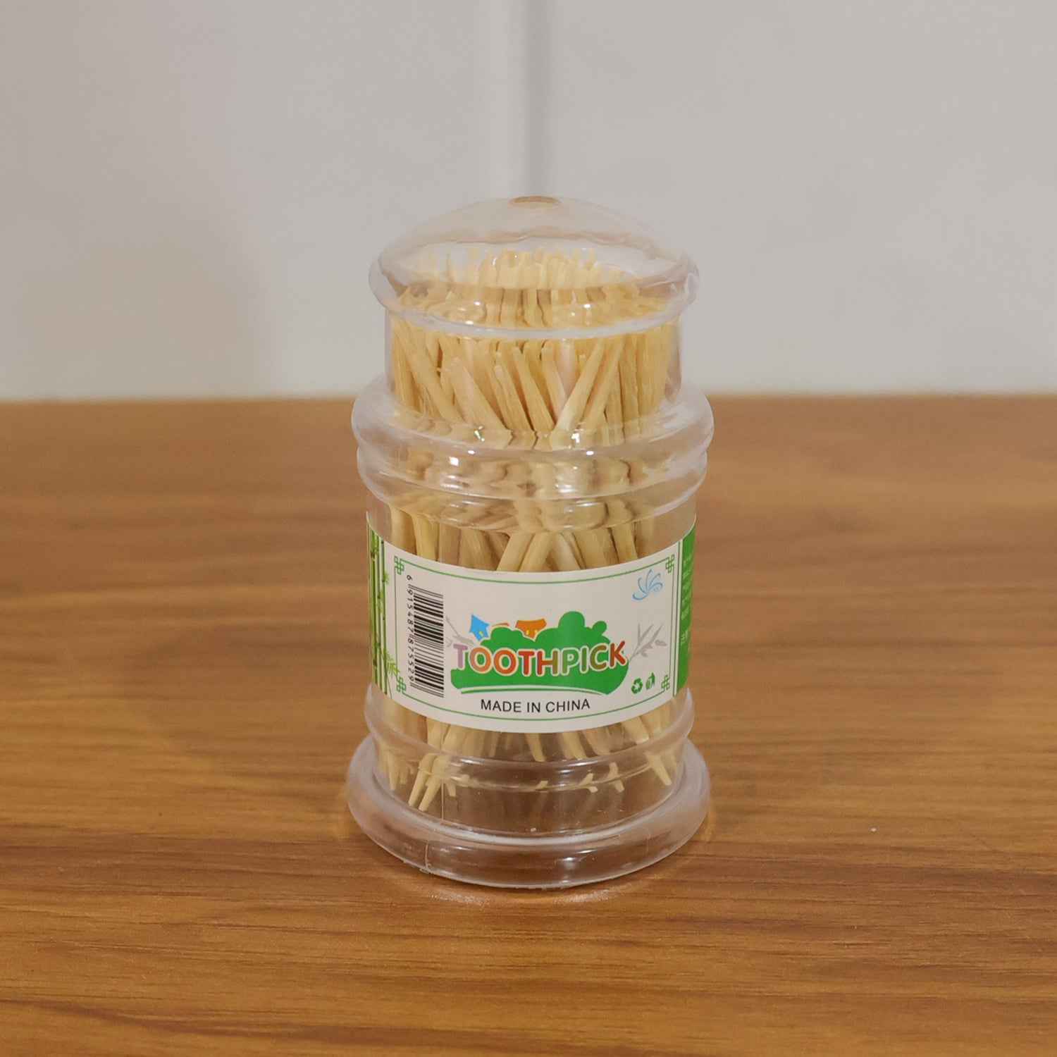 Premium Wooden Toothpick Jar Pack (1 Set)