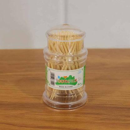 Premium Wooden Toothpick Jar Pack (1 Set)