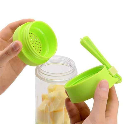 133 Portable Usb Electric Juicer - 6 Blades (Protein Shaker)