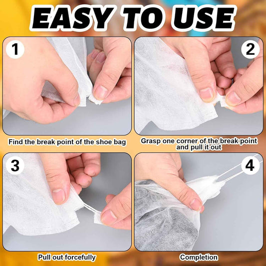 Non-woven Drawstring Shoe Storage Bag (48 X 31 Cm  1 Pc)