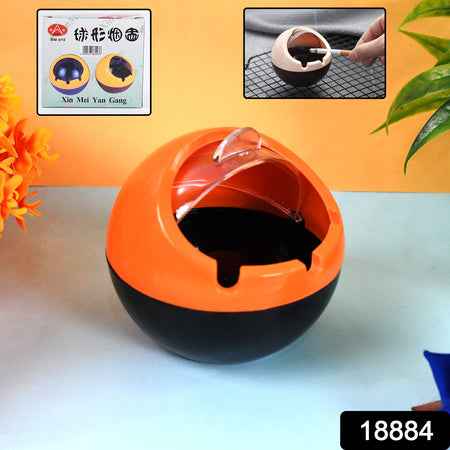 Ball Ashtray Pp Plastic Windproof With Lid Indoor Outdoor Patio Car Portable Ashtray