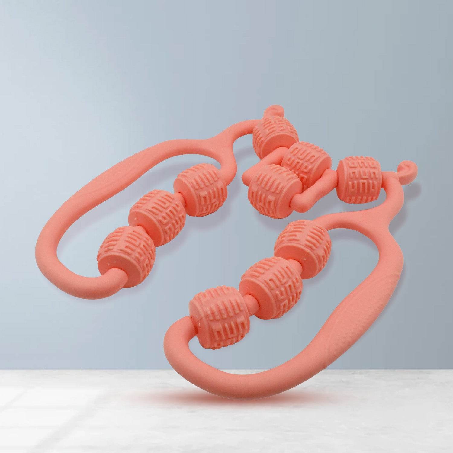 Muscle Massage Roller 10 Wheels Relieve Soreness Leg Muscle Roller Fitness Roller Muscle Relaxer Massage Roller Ring Clip All Round Massaging Uniform Force Elastic Pp Drop Shaped For Home Use (1 Pc) - Best Deals at BeSh Deals®