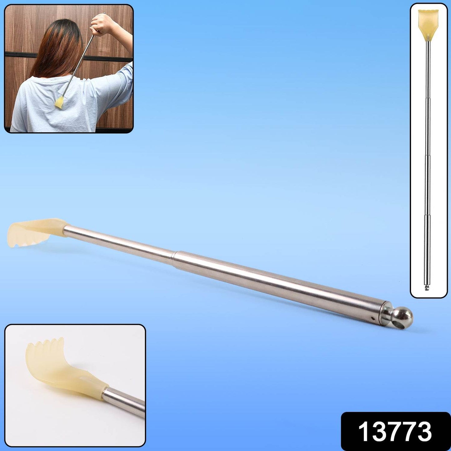Telescopic Back Scratcher With Plastic Claw (1 Pc) - Best Deals at BeSh Deals®