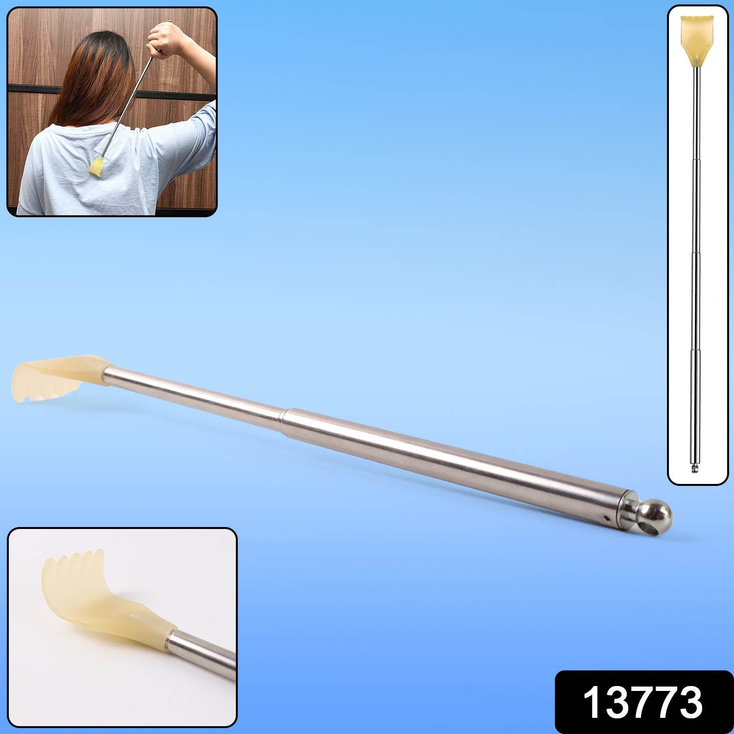 Telescopic Back Scratcher With Plastic Claw (1 Pc) - Best Deals at BeSh Deals®