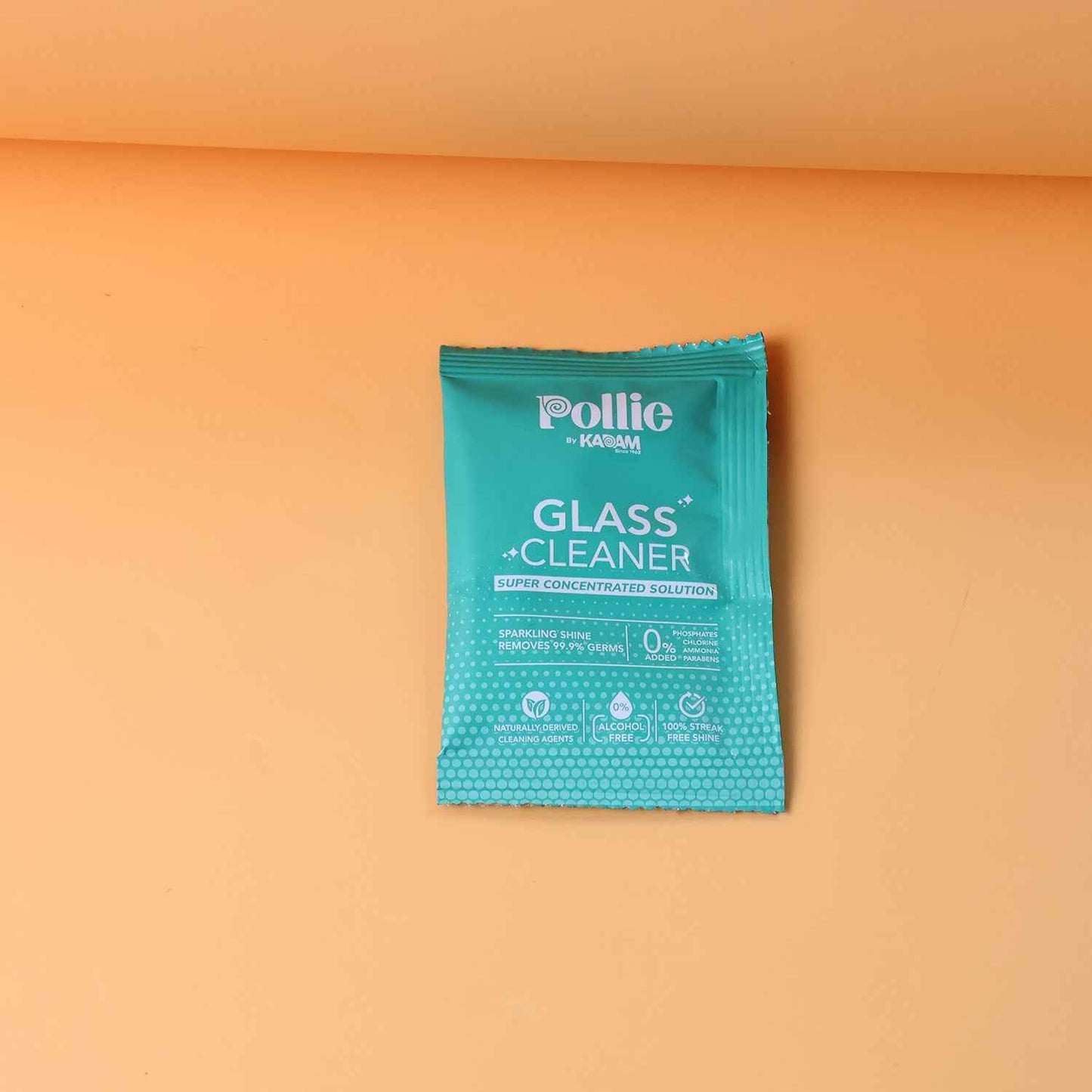 Pollic Kadam Concentrated Glass  Mirror Cleaner Sachet (15 Gm)