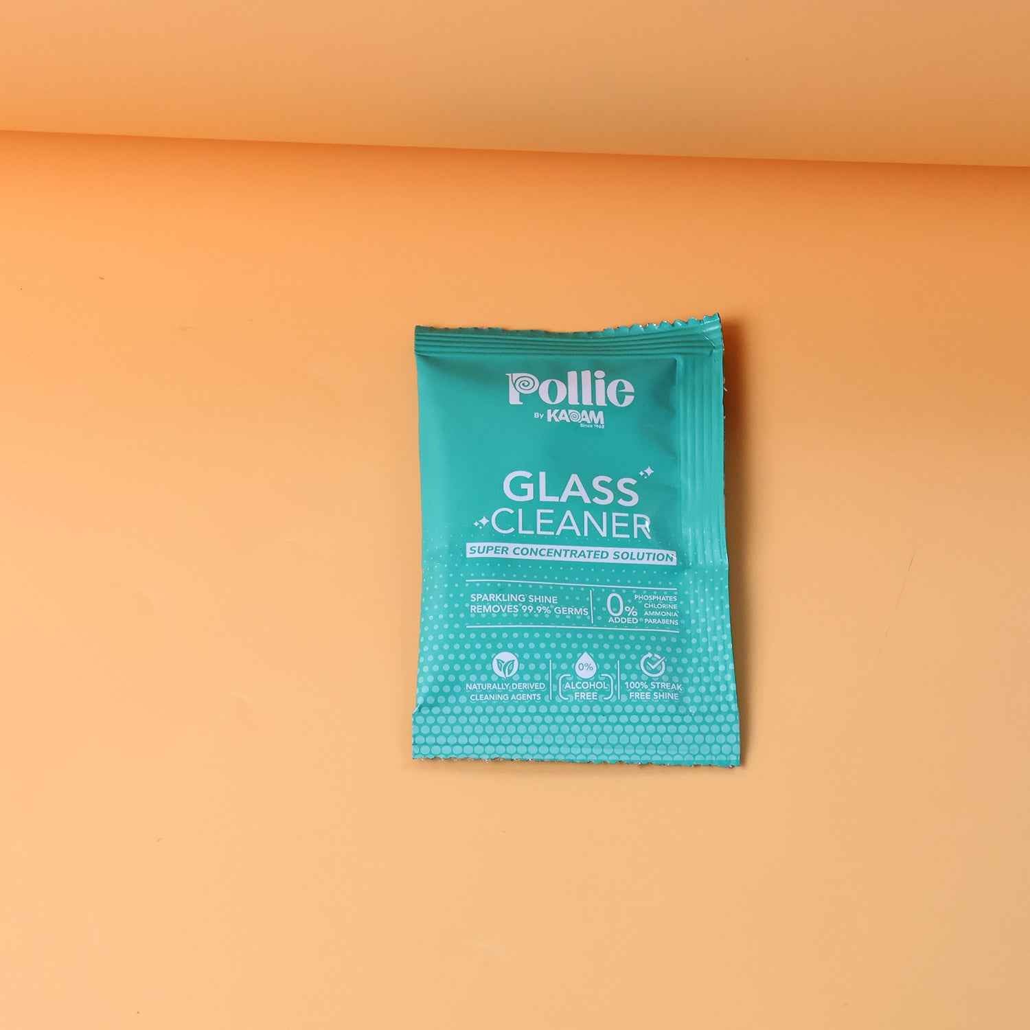 Pollic Kadam Concentrated Glass  Mirror Cleaner Sachet (15 Gm)