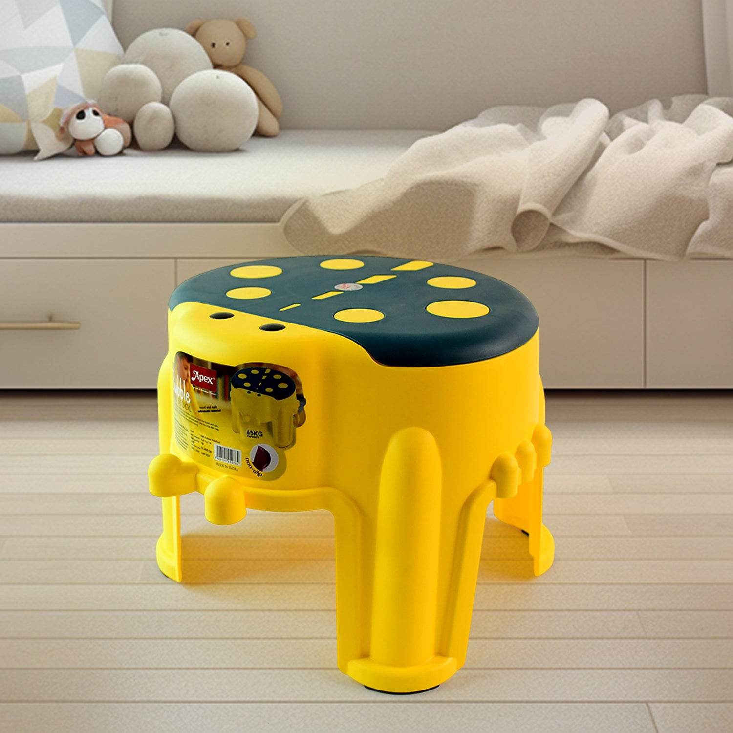 Apex Bubble Kids Stool  Durable Plastic Step Stool For Kids  (1 Pc) - Best Deals at BeSh Deals®