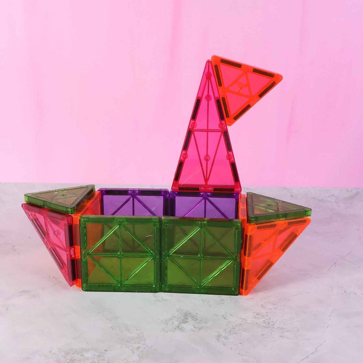 Magnetic Building Tiles - (32pc  Set)