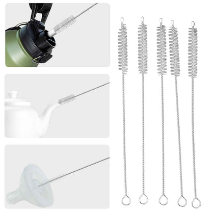 Straw  Bottle Cleaning Brush Set (10 Pc)
