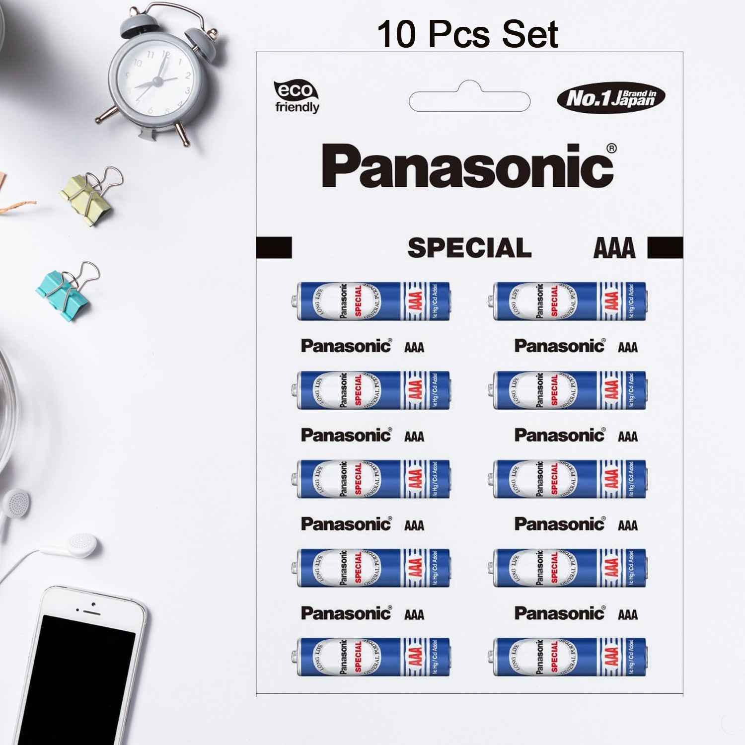 Panasonic Special Aaa Eco Friendly Battery (10 Pcs Set)