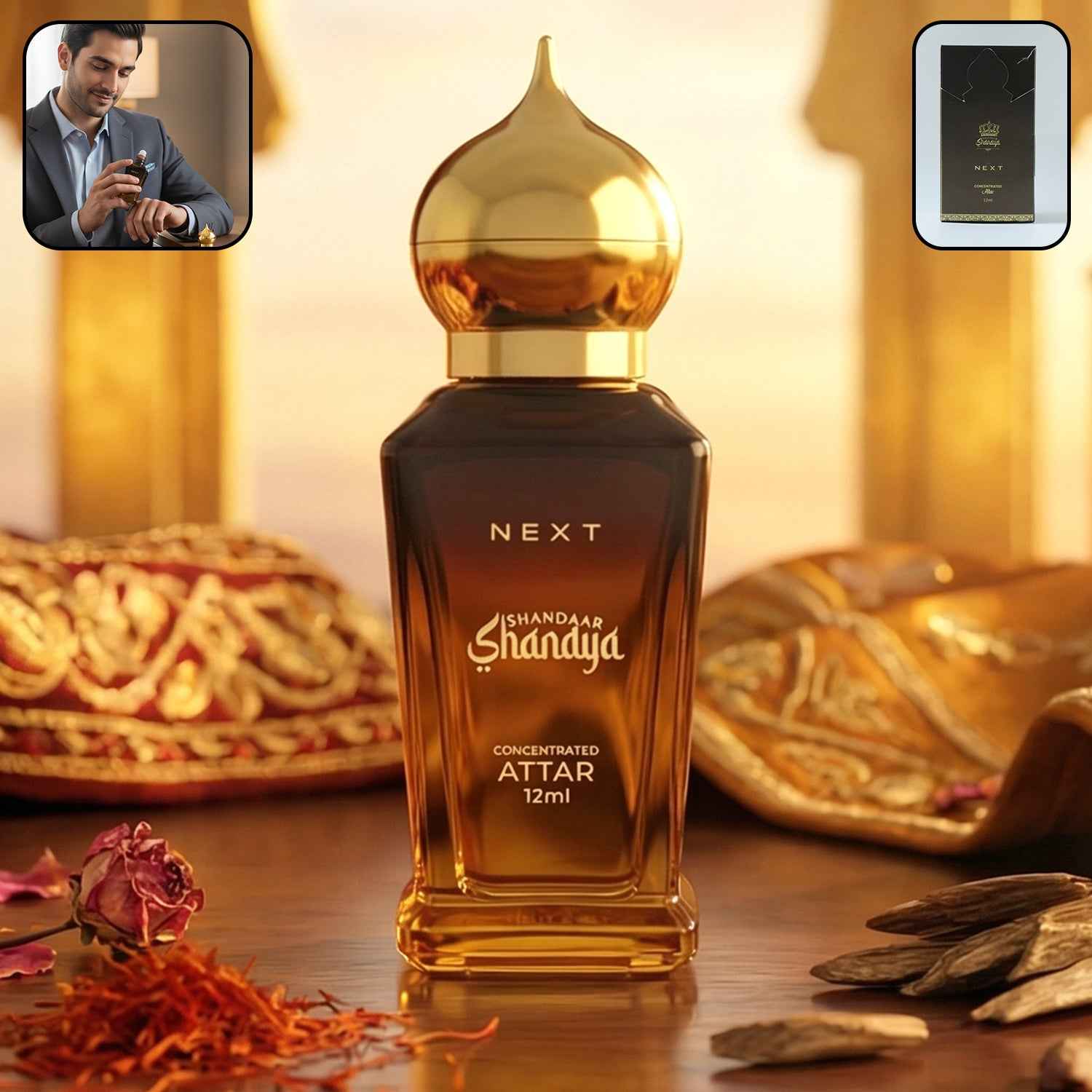 Next Premium Shandaar Shanaya Attar Perfume 12 Ml