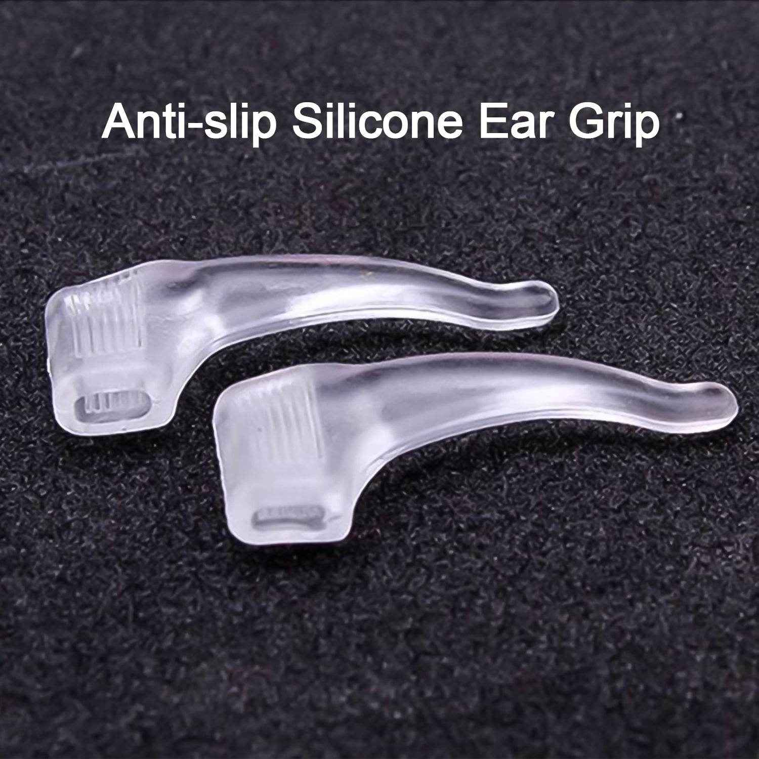 Soft Silicone Glasses Ear Hooks Anti-slip Eyeglasses (1 Pair) - Best Deals at BeSh Deals®