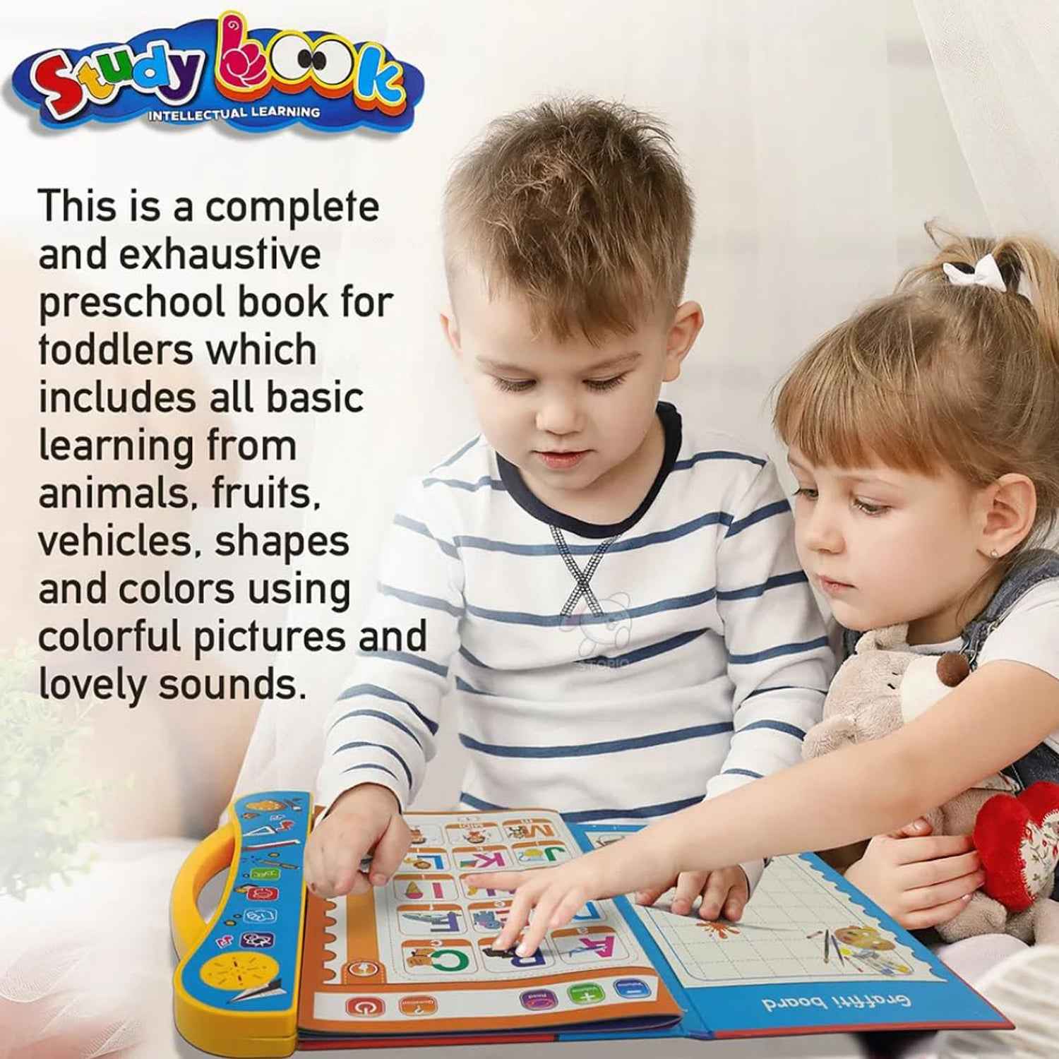 Interactive Intelligence Learning Book With Sound  Phonics (1 Set)