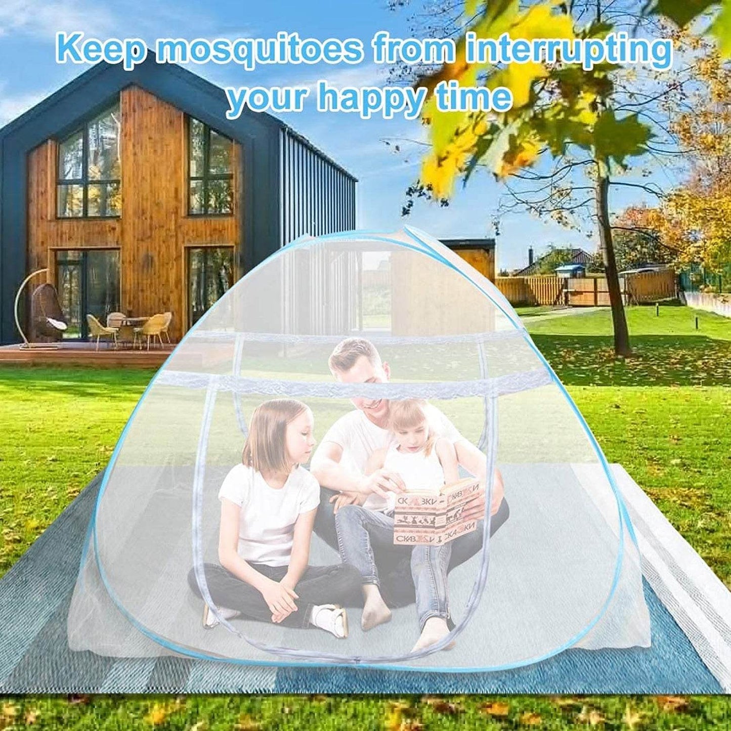 Premium Polyester Foldable Mosquito Net Tent (100 Cm Long  1 Pc) - Best Deals at BeSh Deals®