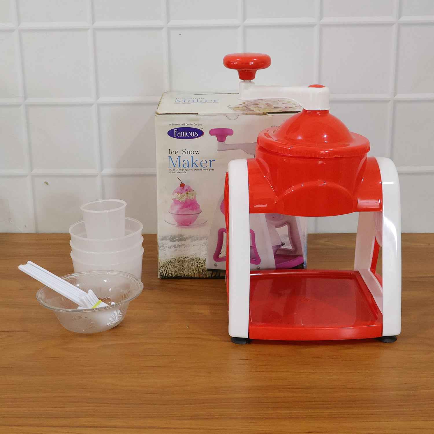 Manual Gola Maker (Red Color)