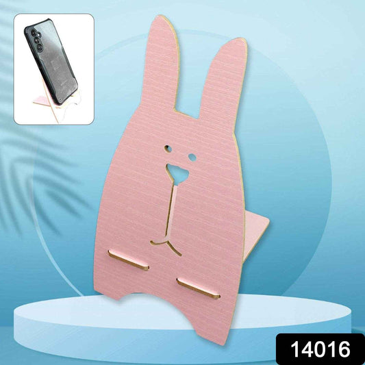 Wooden Cute Lovely Rabbit Design Mobile Stand (1 Pc) - Best Deals at BeSh Deals®