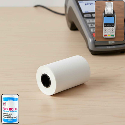 Thermal Label Roll For Barcode Printing (57 X 34 Cm)