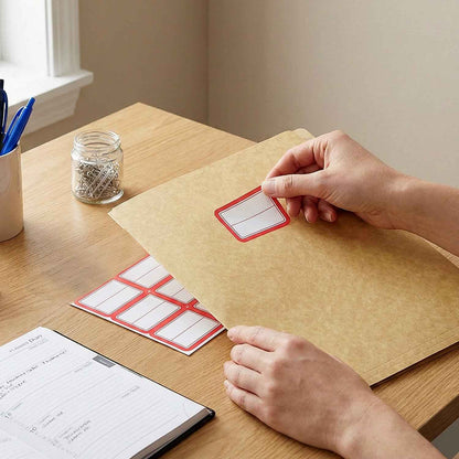 Writable Label Stickers  50 Sheets