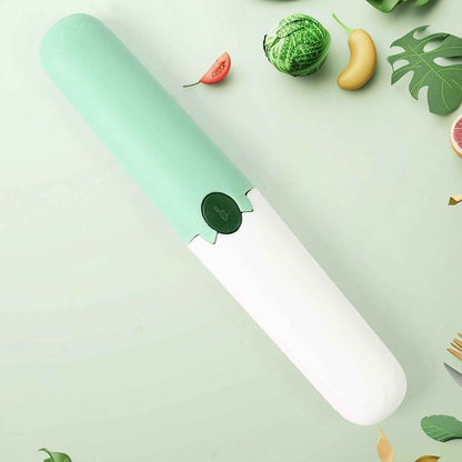 10052 Multifunctional Peeler Two In One Fruit Knife Fruit And Vegetable Cutting Knife+sawtooth Peeler Apple Carrot Potato Fruit Slice Antiskid