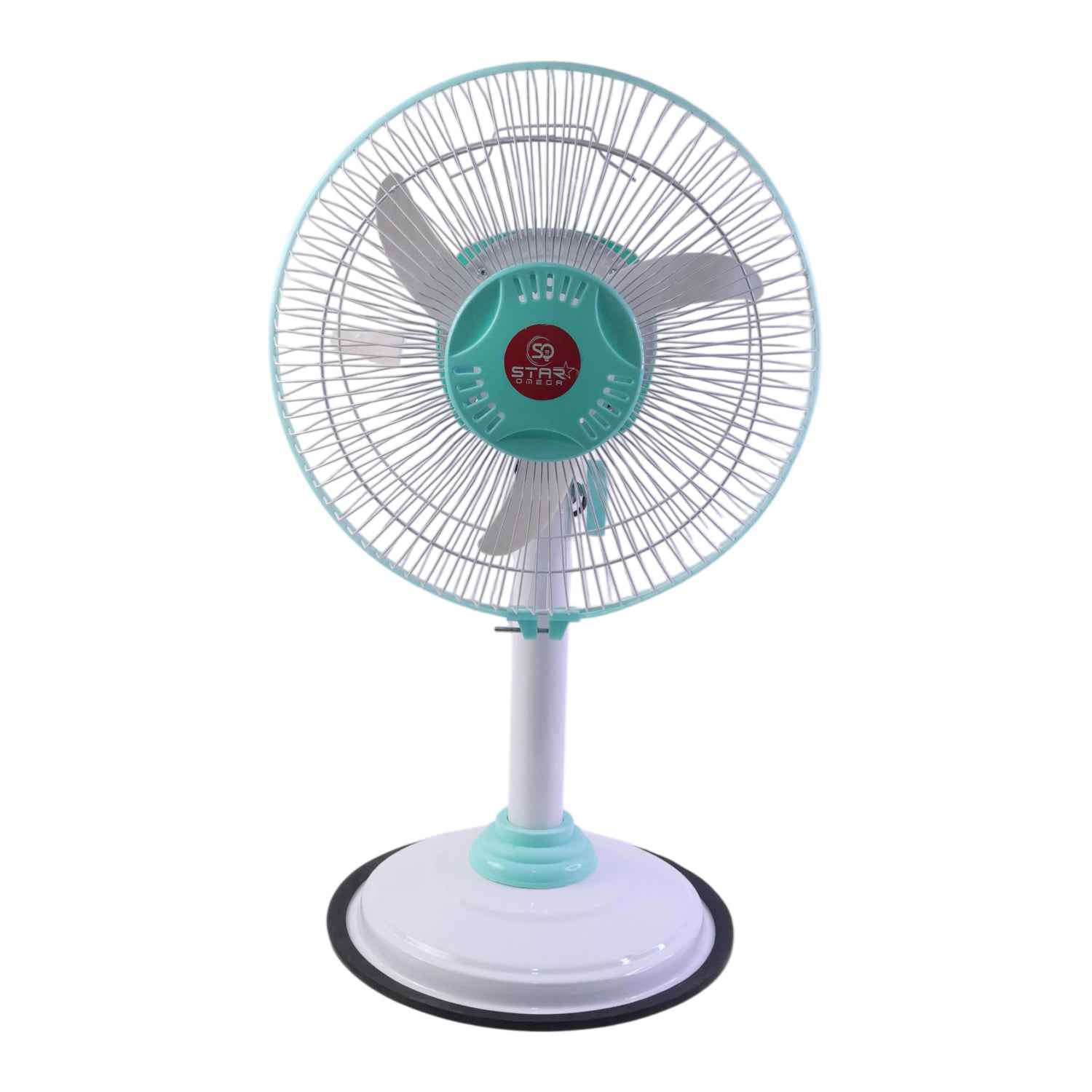 12v Dc Hybrid Pedestal Table Fan With Plug And Play Iec C13 Power Cable