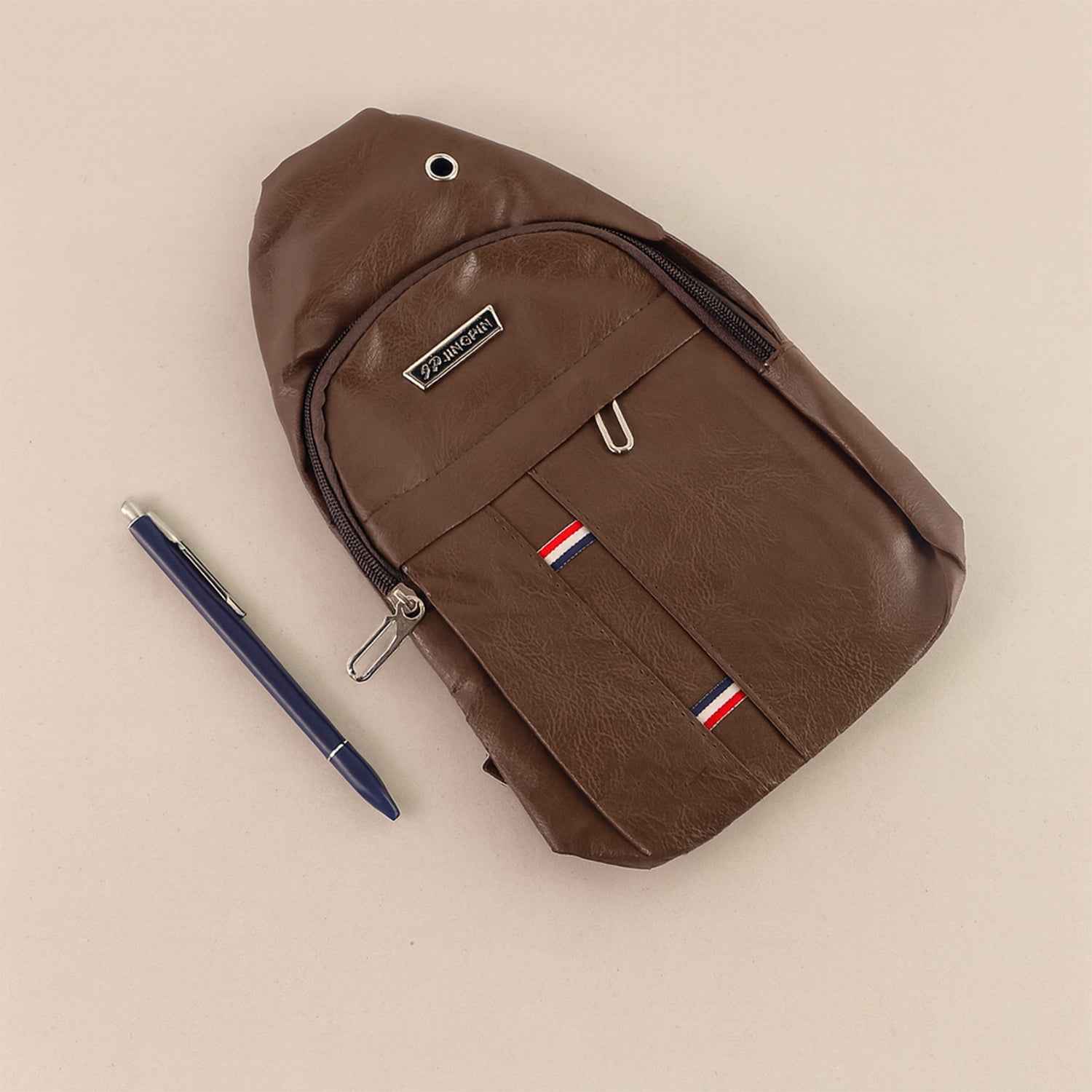 13112 Waterproof Anti Theft Cross-body Fanny Pack Waist Bag Shoulder Bags Chest Men Casual Fashion Usb Charging Earphone Hook Sling Travel Bag (1 Pc)