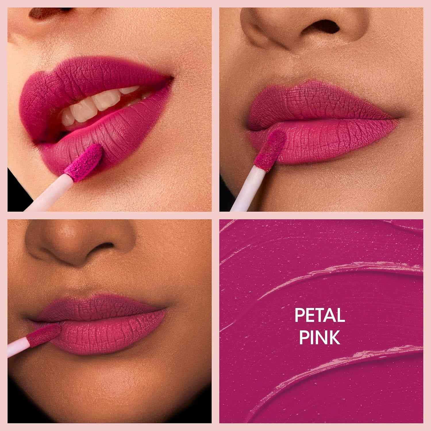 Og Beauty Petal Pink Moisture Lock Liquid Lipstick (4.5 Ml  1 Pc)