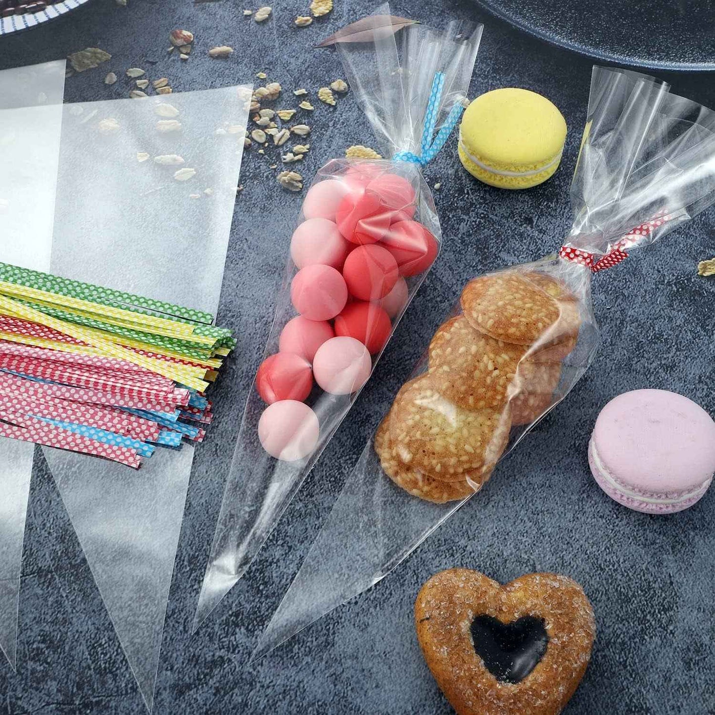 Disposable Piping Bags (100 Pcs Set  Small)