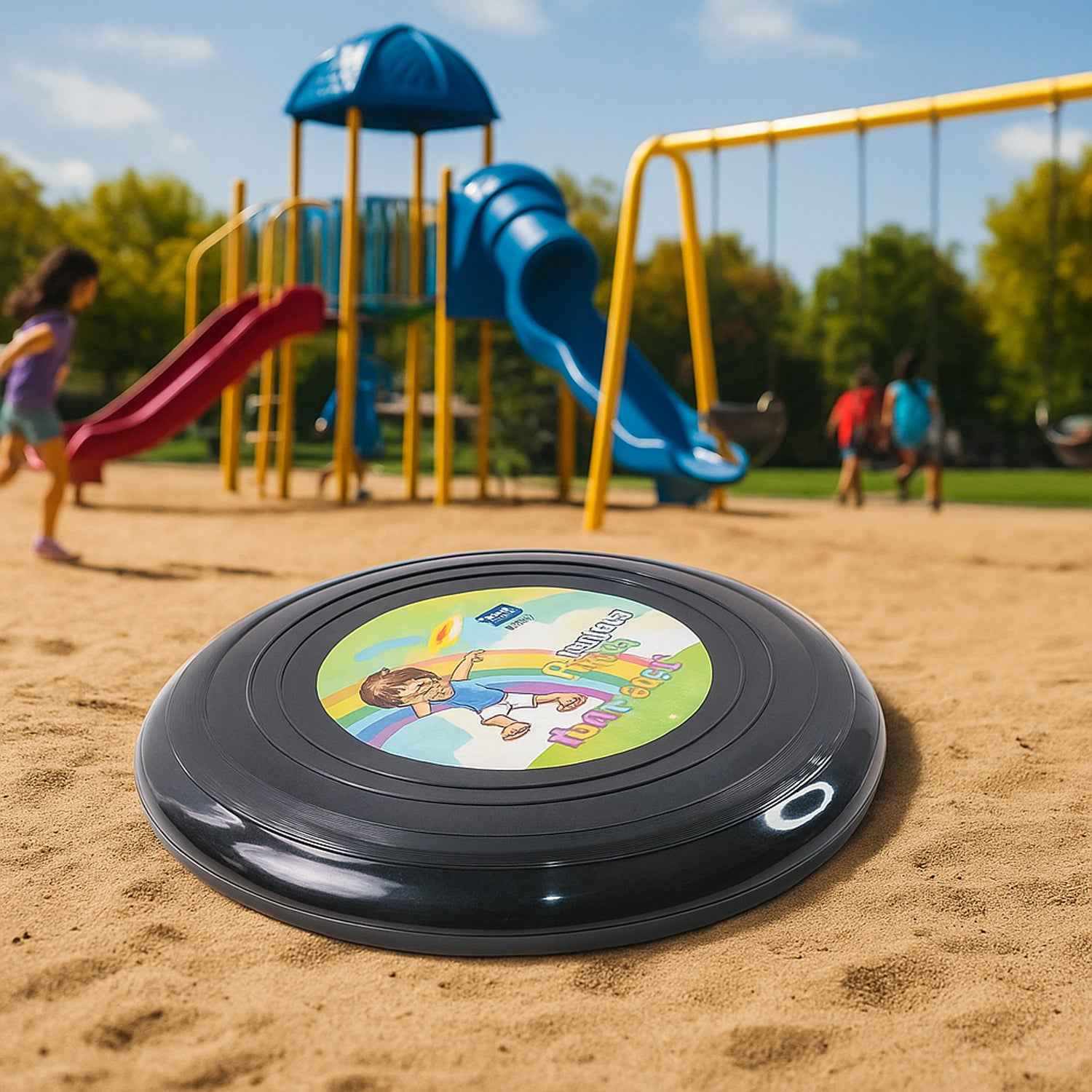 Funwoods Small Outdoor Flying Disc Throw  Catch Game Toy (1 Pc)