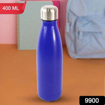 Stainless Steel Single Wall Water Bottle 400ml Approx - Best Deals at BeSh Deals®