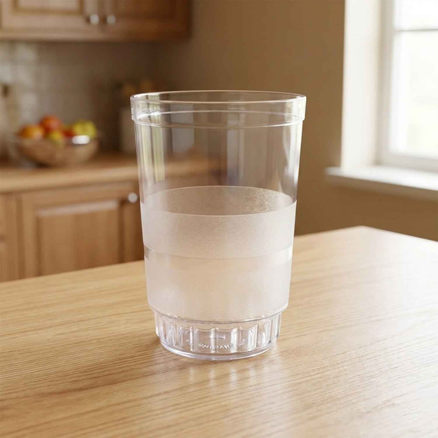 Transparent Janta Drinking Glass Set (300ml 6 Pc Set)