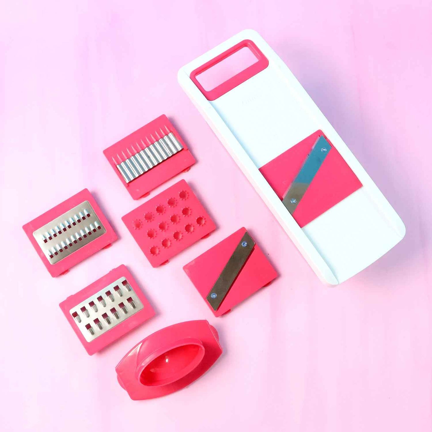 6-in-1 Vegetable Slicer Grater  Chopper - (Set)